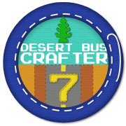 Desert Bus 7 Crafter badge